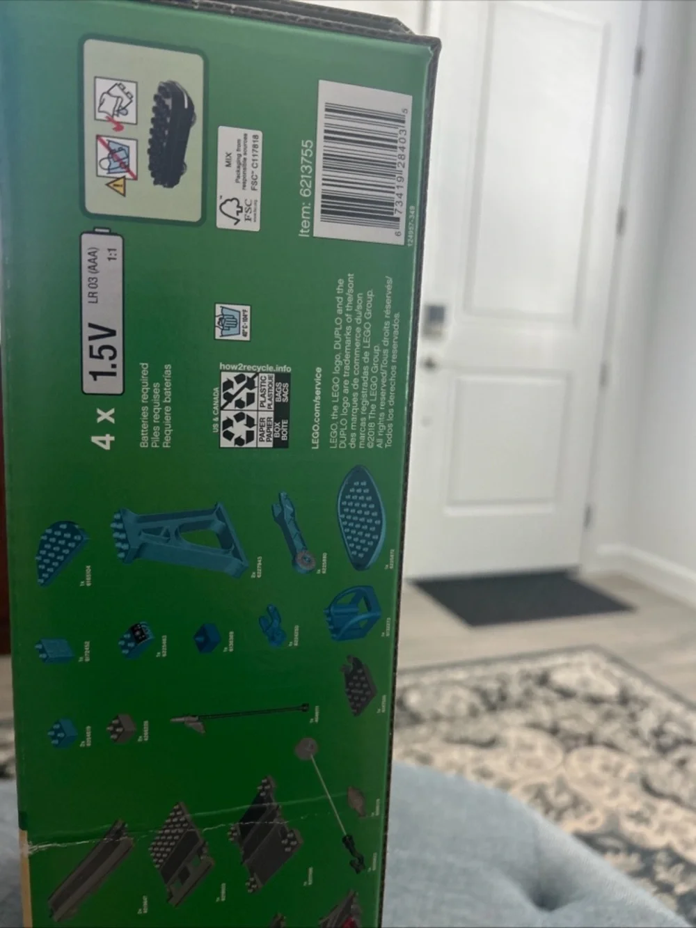 New In Box- Lego Duplo Cargo Train 10875- Sealed - Picture 11 of 16